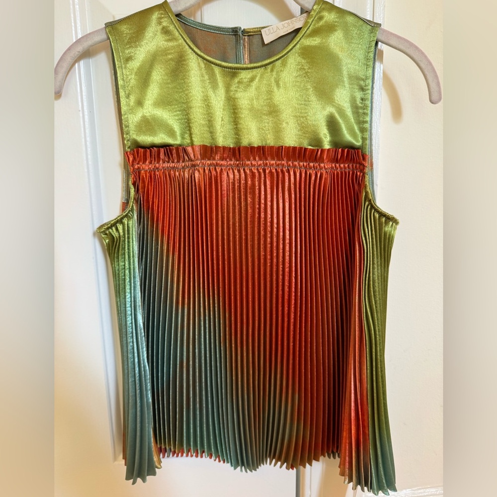 Ulla Johnson ‘Andira’ Top in Desert Topaz